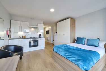 1 bed studio, Eastern Blvd, City Centre, Leicester, LE27JD - Image 9